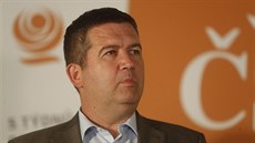 Předseda ČSSD Jan Hamáček po jednání předsednictva strany. (23. srpna 2019) Předseda ČSSD Jan Hamáček po jednání předsednictva strany. (23. srpna 2019)
