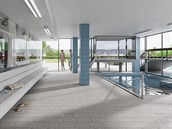 Vizualizace rekonstrukce bazénového komplexu hotelu Thermal. Vizualizace rekonstrukce bazénového komplexu hotelu Thermal.