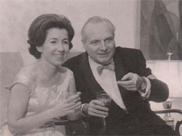 Meda Mládková a Jan Mládek na archivním snímku