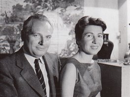 Jan Mládek a Meda Mládková na archivním snímku