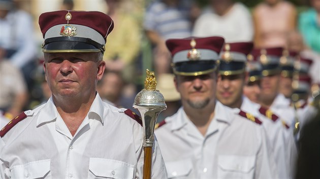 V Kromi na Velkm nmst probhl XXV. Mezinrodn festival dechovch hudeb Krom (1. z 2019).