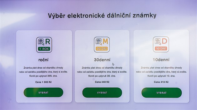 Pedstaven elektronickho dlninho kuponu na rozestavnm Praskm okruhu (5. z 2019) 