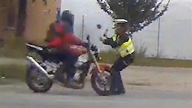 Vyetovatel navrhli obalovat motorke, kter v jnu 2018 srazil v Mohelnici mladou policistku, je se ho chystala zastavit.