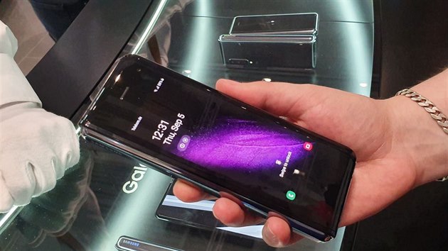 Samsung Galaxy Fold na veletrhu IFA v Berln