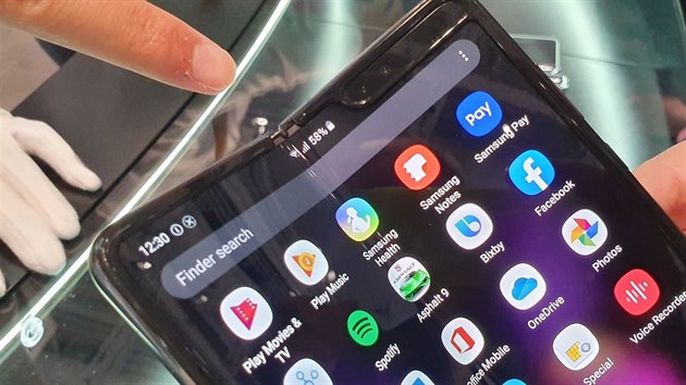 Samsung Galaxy Fold na veletrhu IFA v Berln