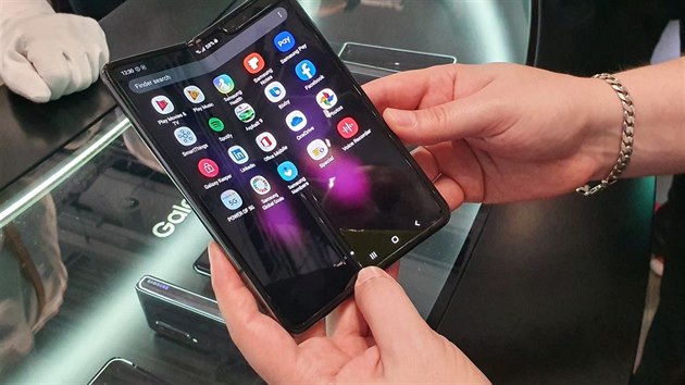 Samsung Galaxy Fold na veletrhu IFA v Berln