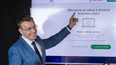 Pedstavení elektronického dálniního kuponu na rozestavném Praském okruhu,...