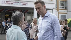 Ruský opoziní lídr Alexej Navalnyj (8. záí 2019)