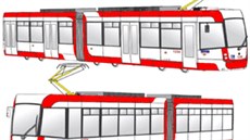 Nové brněnské tramvaje nesoucí označení Drak nabídnou cestujícím klimatizaci,... Nové brněnské tramvaje nesoucí označení Drak nabídnou cestujícím klimatizaci,...