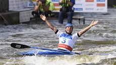 Kajakář Jiří Prskavec suverénně vyhrál pražské finále Světového poháru ve... Kajakář Jiří Prskavec suverénně vyhrál pražské finále Světového poháru ve...