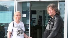 Dominika Gottová a její manžel Tim Tolkki (Praha, 30. července 2019) Dominika Gottová a její manžel Tim Tolkki (Praha, 30. července 2019)