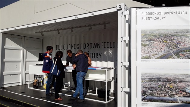 Prezentace budoucnosti Brownfieldu Bubny-Zátory na Vltavské.