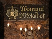 Vinastv Nikolaihof sdl v bvalm kltee v obci Mautern v oblasti Wachau v...