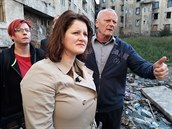 Ministryně Jana Maláčová navštívila ústeckou čtvrť Předlice. (18. září 2019) Ministryně Jana Maláčová navštívila ústeckou čtvrť Předlice. (18. září 2019)