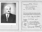 Průkaz potvrzující zapojení Otokara Bittmanna do odboje během druhé světové... Průkaz potvrzující zapojení Otokara Bittmanna do odboje během druhé světové...