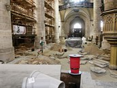 Oprava katedrály sv. Bartoloměje v Plzni se prodlouží. Objevily se totiž... Oprava katedrály sv. Bartoloměje v Plzni se prodlouží. Objevily se totiž...
