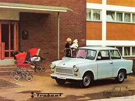 Trabant 601 na prospektu z roku 1979