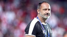 Trenér fotbalové Slavie Jindřich Trpišovský Trenér fotbalové Slavie Jindřich Trpišovský