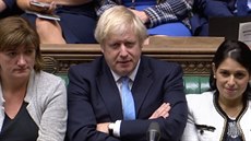 Britský premiér Boris Johnson poté, co parlament zamítl pedasné volby. (10....