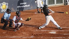 Momentka z utkání softbalistů Havlíčkova Brodu a Břeclavi. Momentka z utkání softbalistů Havlíčkova Brodu a Břeclavi.