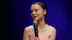 védská aktivistka Greta Thunbergová získala ve Washingtonu ocenní mezinárodní...