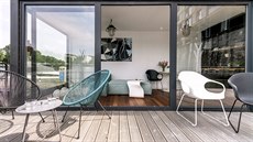 Moderní obývací prostor, designově vybavený studiem Punto Design, definuje... Moderní obývací prostor, designově vybavený studiem Punto Design, definuje...