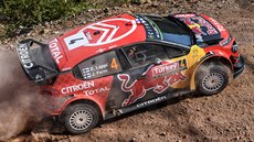 Esapekka Lappi a Janne Ferm z Citroënu během Turecké rallye Esapekka Lappi a Janne Ferm z Citroënu během Turecké rallye