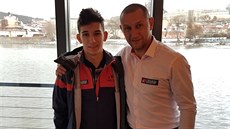 René Andrle se synem Davidem René Andrle se synem Davidem