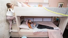 Ema a Leontýnka mají u táty konečně nový dětský pokoj. Proměna vyšla na 60... Ema a Leontýnka mají u táty konečně nový dětský pokoj. Proměna vyšla na 60...