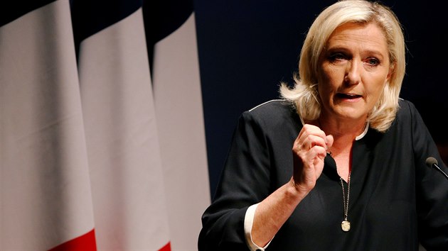 Vdkyn francouzsk krajn pravice Marine Le Penov pekvapila, kdy svou programovou e ve mst Frjus vnovala hodn ekologii. (15. z 2019) 