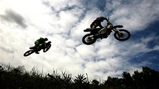 Úvodní závod sedmidílného mezinárodního mistrovství České republiky v motokrosu... Úvodní závod sedmidílného mezinárodního mistrovství České republiky v motokrosu...