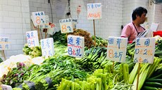 Trnice se zeleninou ve Wan Chai