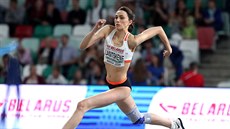 Ruská výškařka Maria Lasickeneová při dvoudenní soutěži USA proti Evropě v... Ruská výškařka Maria Lasickeneová při dvoudenní soutěži USA proti Evropě v...