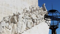 Kousek od lisabonského přístavu připomíná tento památník objevitelů slavnou... Kousek od lisabonského přístavu připomíná tento památník objevitelů slavnou...