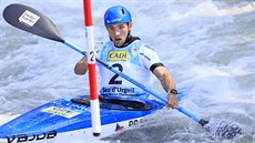 Jiří Prskavec během kvalifikace na mistrovství světa v La Seu d'Urgell Jiří Prskavec během kvalifikace na mistrovství světa v La Seu d'Urgell