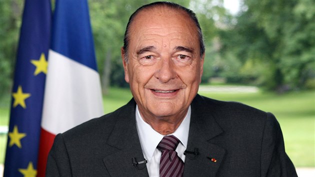 Jacques Chirac při svém posledním prezidentském projevu (15. května 2007)