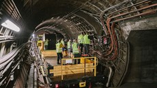 Pokrytí mobilním signálem mezi stanicemi metra. (27.9.2019) Pokrytí mobilním signálem mezi stanicemi metra. (27.9.2019)