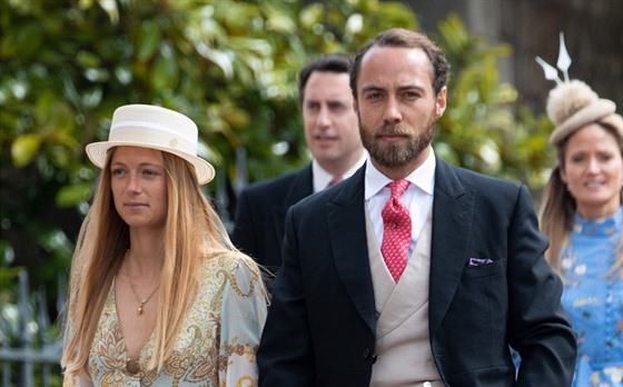 Alizée Thevenetová a James Middleton (Windsor, 18. kvtna 2019)