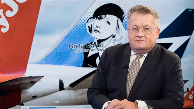 Expert na leteckou dopravu Petr Kováč v diskusním pořadu Rozstřel. (1. října 2019)