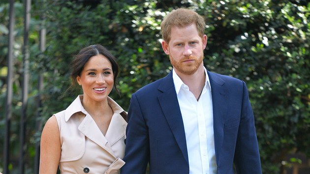 Vvodkyn Meghan a princ Harry (Johannesburg, 2. jna 2019)