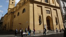 Kostel svaté Máří Magdalény v brněnské Masarykově ulici je v žalostném stavu.... Kostel svaté Máří Magdalény v brněnské Masarykově ulici je v žalostném stavu....