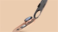 Koncept netradičního mobilu Samsung Galaxy Watch Phone Koncept netradičního mobilu Samsung Galaxy Watch Phone