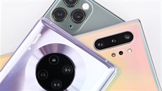 iPhone 11 Pro, Huawei Mate 30 Pro, Samsung Galaxy Note 10+ iPhone 11 Pro, Huawei Mate 30 Pro, Samsung Galaxy Note 10+