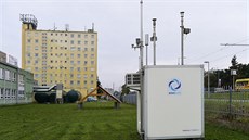 Nová stanice automatického monitoringu ovzduší, která stojí v areálu olomoucké... Nová stanice automatického monitoringu ovzduší, která stojí v areálu olomoucké...