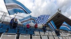 Fanoušci Olomouce na poháru s Líšní Fanoušci Olomouce na poháru s Líšní