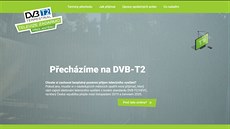 Web Televizezadarmo.cz, který spustilo Ministerstvo prmyslu a obchodu k...