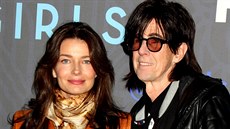 Pavlína Poízková a Ric Ocasek (Los Angeles, 6. února 2015)