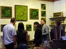 Na největším podzimní veletrhu nábytku, interiérů a bytového designu upoutaly obrazy s mechem. Na největším podzimní veletrhu nábytku, interiérů a bytového designu upoutaly obrazy s mechem.