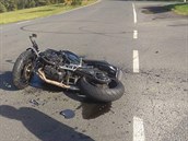 Řidička nedala přednost, na Benešovsku srazila motorkáře. (16. října 2019) Řidička nedala přednost, na Benešovsku srazila motorkáře. (16. října 2019)
