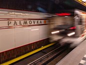 Stanice metra Palmovka Stanice metra Palmovka